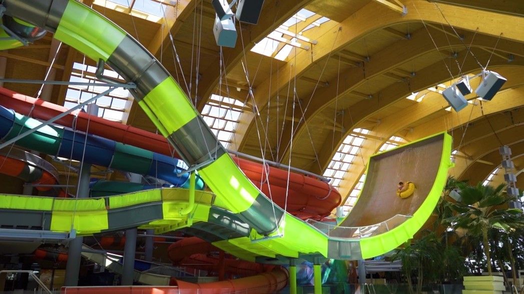 Waterslides to be a main attraction at Therme Canada | Ontario Place ...