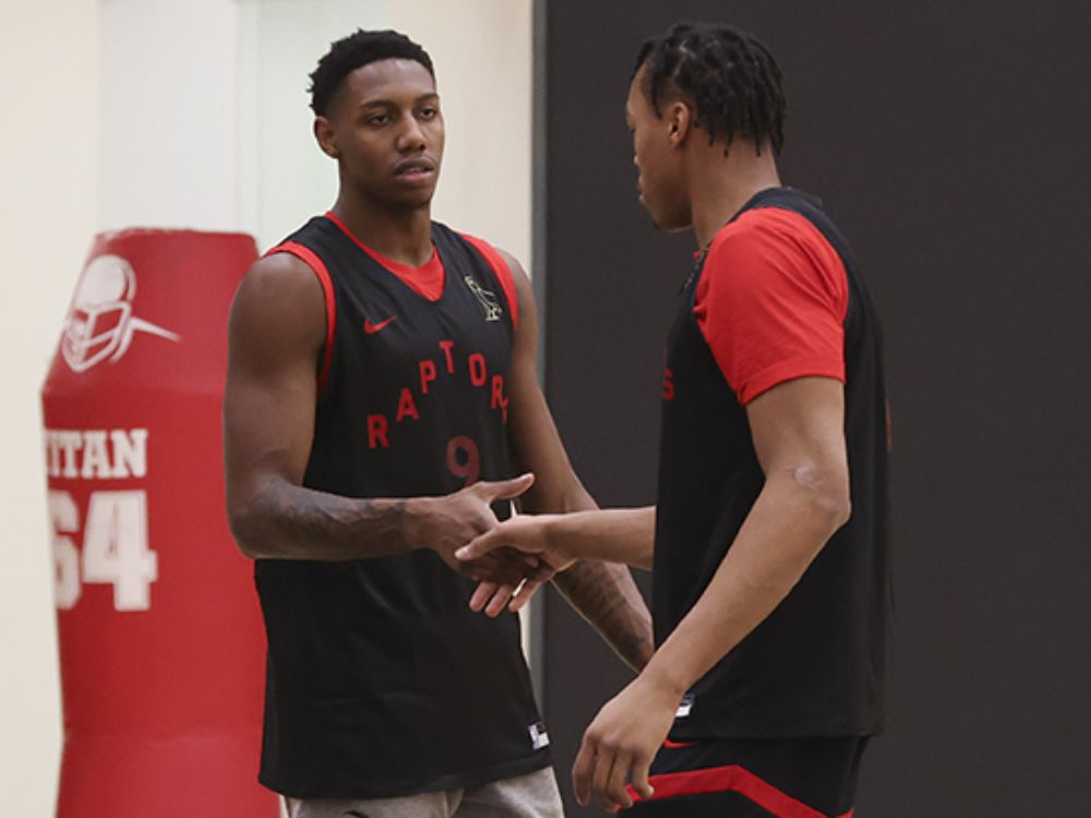 RJ Barrett, Immanuel Quickley Ready To Roll With Toronto Raptors ...