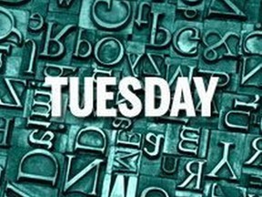 Tuesday letters