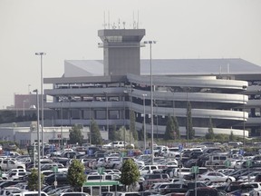 The Salt Lake City International Airport is seen