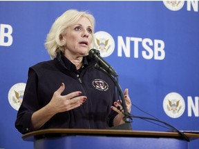 National Transportation Safety Board Chair Jennifer Homendy