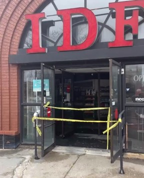 Several local politicians took to social media to condemn what they claim was a deliberately-set, hate-motivated fire at International Delicatessen Foods, a Jewish-owned business located at 2777 Steeles Ave. W., on Wednesday, Jan. 04, 2023.