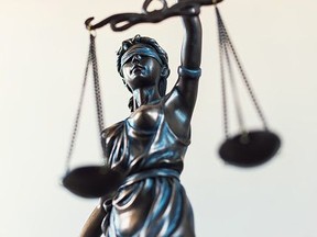 Scales of justice.