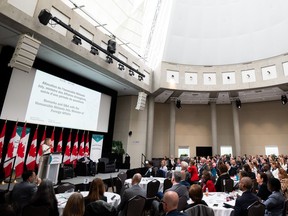Global Affairs Canada is investigating a cyberattack and data breach that has forced it to limit remote access to its networks. Minister of Foreign Affairs, Melanie Joly delivers remarks at the Global Heads of Mission Meeting discussing the Future of Diplomacy Initiative in Ottawa, June 7, 2023.