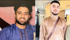 VICTIMS: Saqib Hussain, right, and his pal Hashim Ijazuddin were killed in the crash. POLICE