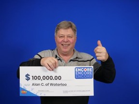 Waterloo lottery winner