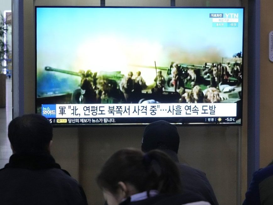 North Korea Again Fires Near The Sea Border With The South | Calgary Sun