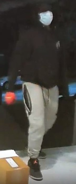 A break-and-enter suspect is pictured in a photo provided by Toronto Police.