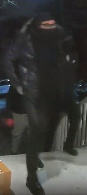 A break-and-enter suspect is pictured in a photo provided by Toronto Police.