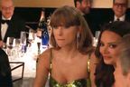Taylor Swift was unamused after host Jo Koy made a joke about her at the 2024 Golden Globe Awards.