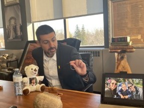 Michael Levy is fighting for the release of his brother Or so he can go home to his two-year-old son Almog. The boy's mother was shot and killed by Hamas Oct. 7th - supplied