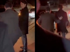 It's not acceptable to see Prime Minister Justin Trudeau as vulnerable as he was on Monday when angry protesters descended on his vehicle.