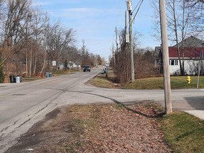 Sidewalk in Ridgeway, Ontario