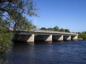 The Champlain Bridge in Ottawa.
