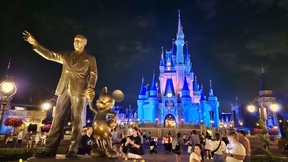 The Cinderalla Castle at Magic Kingdom in Walt Disney World Resort. SARA SHANTZ PHOTO