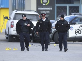 A man was shot to death in an SUV in the 27 and Finch Plaza in Rexdale on Thursday, Feb 29, 2024.