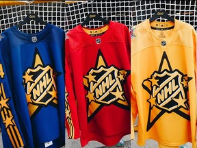NHL All Star Game jerseys