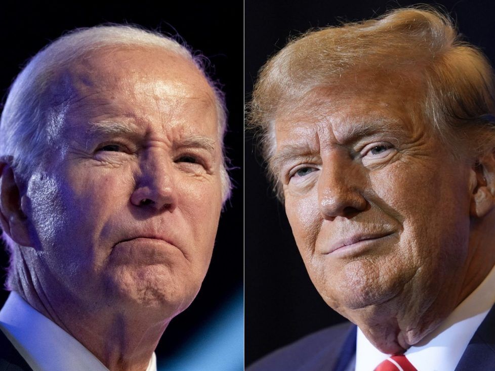 Biden is too old but Trump is dangerous, swingstate poll shows