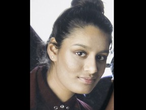 This is an undated photo of Shamima Begum.