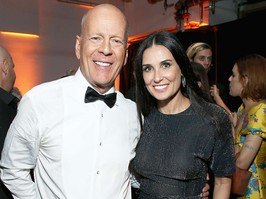 Bruce Willis and Demi Moore