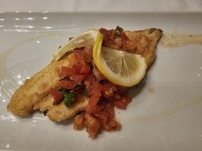 Dinner at Corso in the Hilton Niagara Falls included many excellent dishes, the fish was one of the choices of main courses the evening of my visit. Laura Shantora Nelles/Toronto Sun