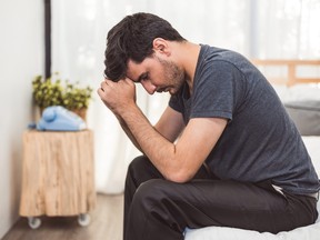 A partner's unemployment may be linked to his depression.
