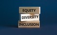 Diversity equity inclusion symbol.