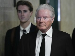 Musician Don Henley arrives to court in New York, Tuesday, Feb. 27, 2024.