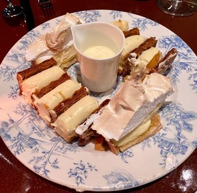 A dessert worth saving room for at 19.20 by Norbert Tarayre restaurant and bar in Prince de Galles in Paris.