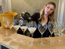 A little Veuve Clicquot tasting at Manoir de Verzy in the village of Verzy. CYNTHIA MCLEOD/TORONTO SUN