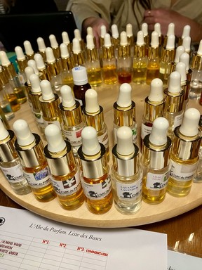 Making sense of scents at L’ABC du Perfume in Paris. CYNTHIA MCLEOD/TORONTO SUN