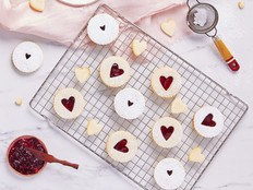 Jam filled cookies