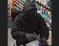 Investigators need help identifying a man who robbed a Markham gas station at gunpoint on Jan. 6, 2024.