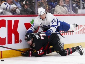 De Maple Leafs verliezen de strijd in Ontario en zullen waarschijnlijk Morgan Rielly verliezen