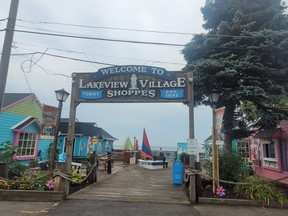 Lakeview Village Shoppes in Olcott, N.Y.