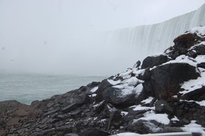 When visiting the Niagara Parks Power Station, be sure to travel to the end of the tunnel for a stunning view right at the river. The view was partially obstructed by fog, but still beautiful. Laura Shantora Nelles/Toronto Sun