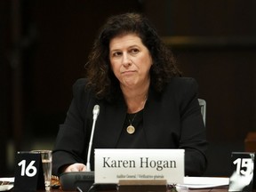 Auditor general Karen Hogan