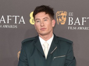 Barry Keoghan attends the 2024 BAFTA Film Awards.
