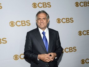 Then-CBS president Leslie Moonves attends the CBS Network 2015 Programming Upfront at The Tent at Lincoln Center on May 13, 2015, in New York.