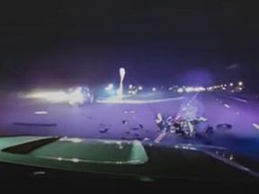 Body camera footage captured a dramatic rescue