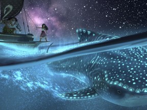 This image released by Walt Disney Animation Studios shows a scene from "Moana 2," expected in theatres November 2024.