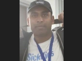 Toronto Police are warning the public about a man who is allegedly passing himself off as a fundraiser for the SickKids Hospital Foundation.