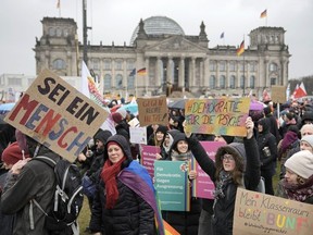 Germany-Far-Right-Protest