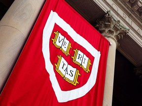 Harvard's Veritas shield logo