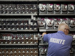 Hershey Kisses candy at Hershey's Chocolate World.