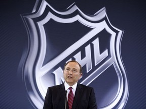 League commissioner Gary Bettman says NHL players will be able compete at the 2026 Winter Olympics in Milan and Cortina d'Ampezzo, Italy. NHL players haven't competed at a Games since the 2014 Olympics in Sochi, Russia. Bettman speaks during a news conference in Las Vegas,&ampnbsp;June 22, 2016.
