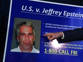 US Attorney for the Southern District of New York Geoffrey Berman announces charges against Jeffery Epstein on July 8, 2019 in New York City.