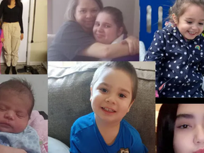 Social media posts have identified the five Manitoba homicide victims as Isabella Clearwater, Amanda, Jayven, Bethany, and the niece Myah Gratton.