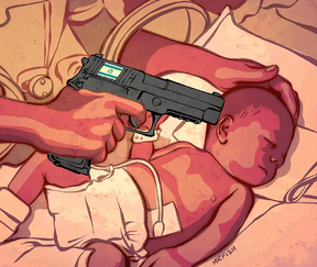 Controversial illustrations by U of Penn prof Dwayne Booth. DWAYNE BOOTH/CLOWNCRACKED.COM