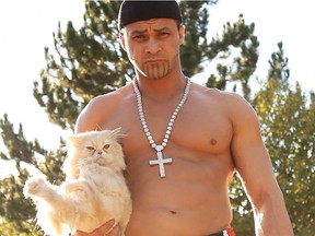 Pro wrestler Teddy Hart. Photo courtesy of Open Sky Pictures